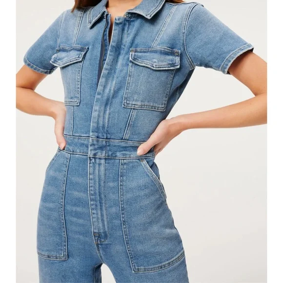 Good American Denim Jumpsuit - Picture 10 of 11